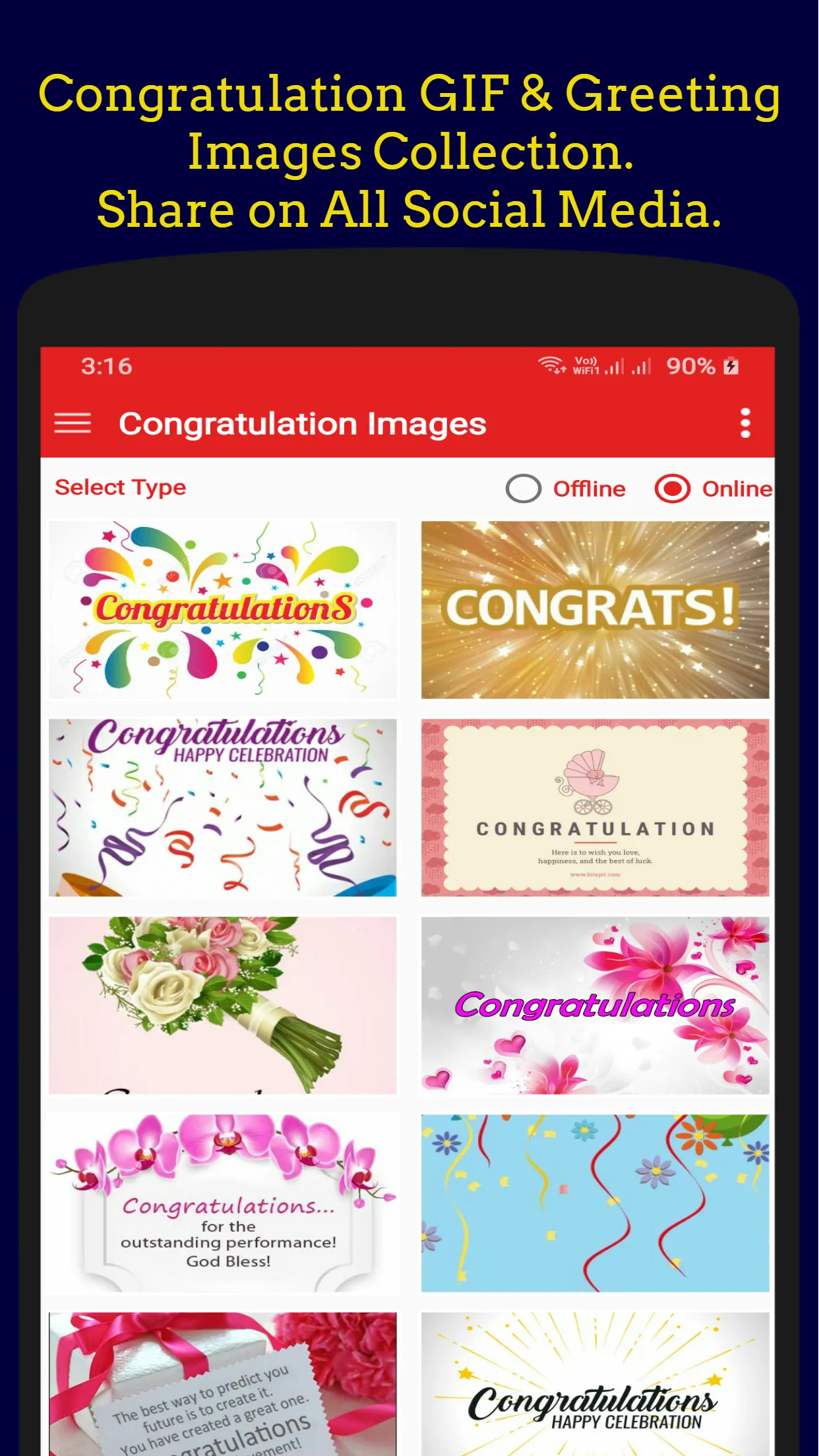 Congratulation GIF Collection | Indus Appstore | Screenshot