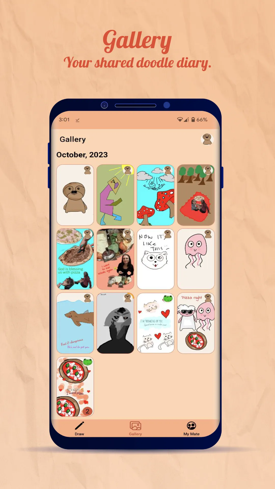 SketchMate: Sketch Together | Indus Appstore | Screenshot