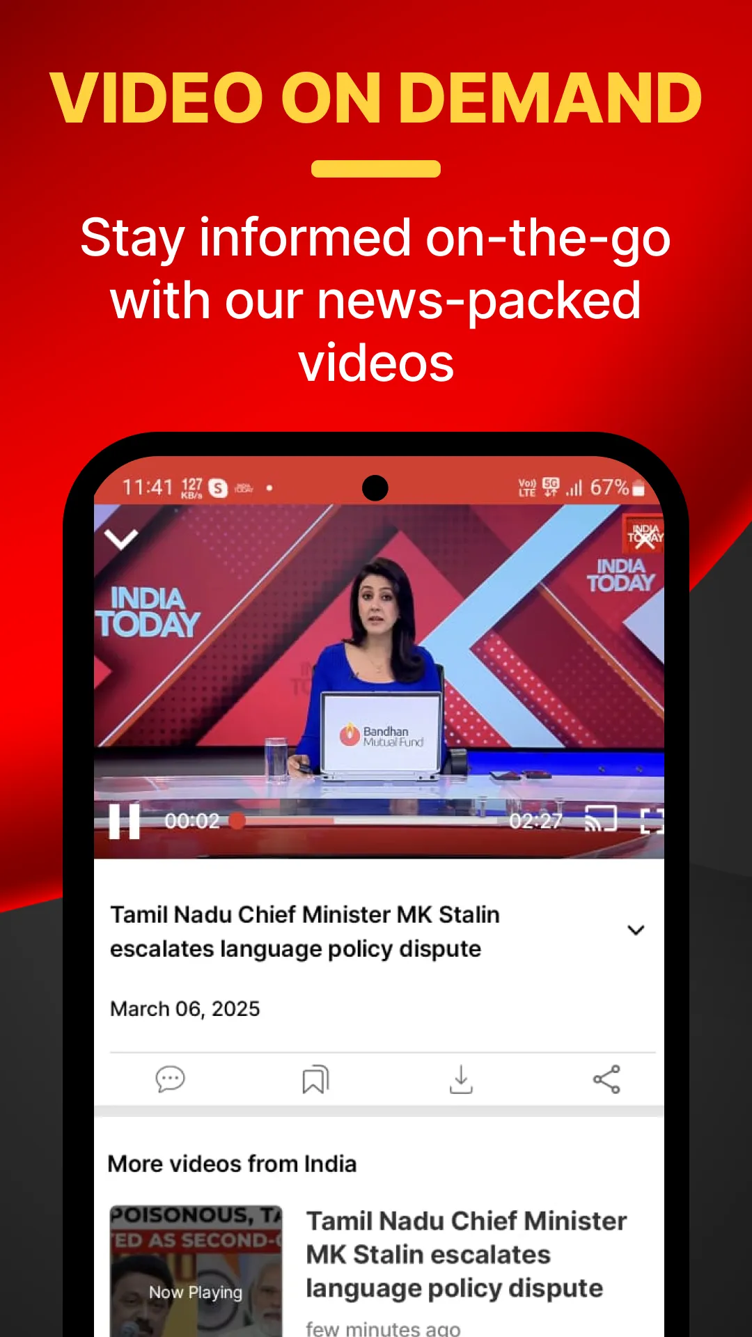 India Today - English News | Indus Appstore | Screenshot