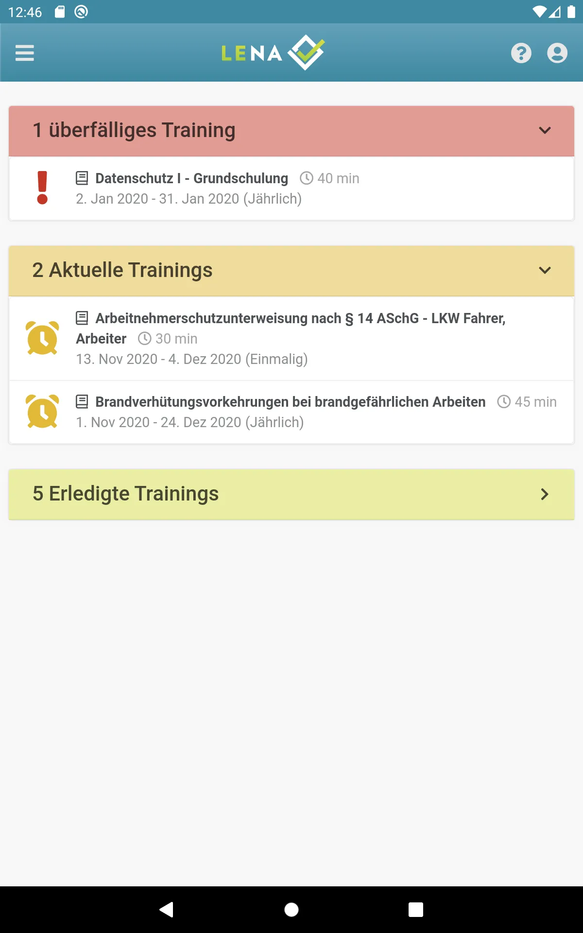 LENA Training | Indus Appstore | Screenshot