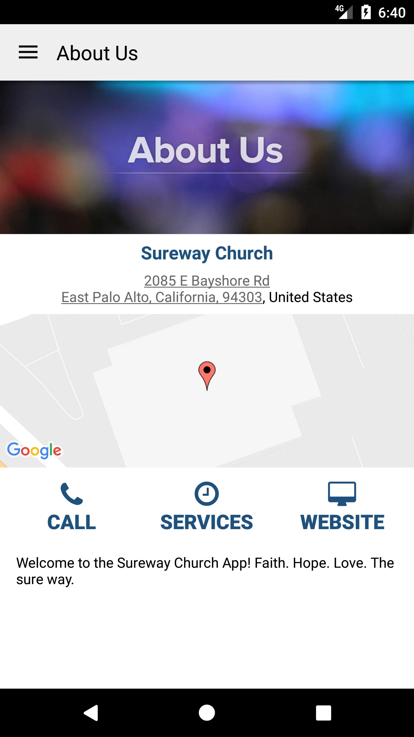 Sureway Church | Indus Appstore | Screenshot