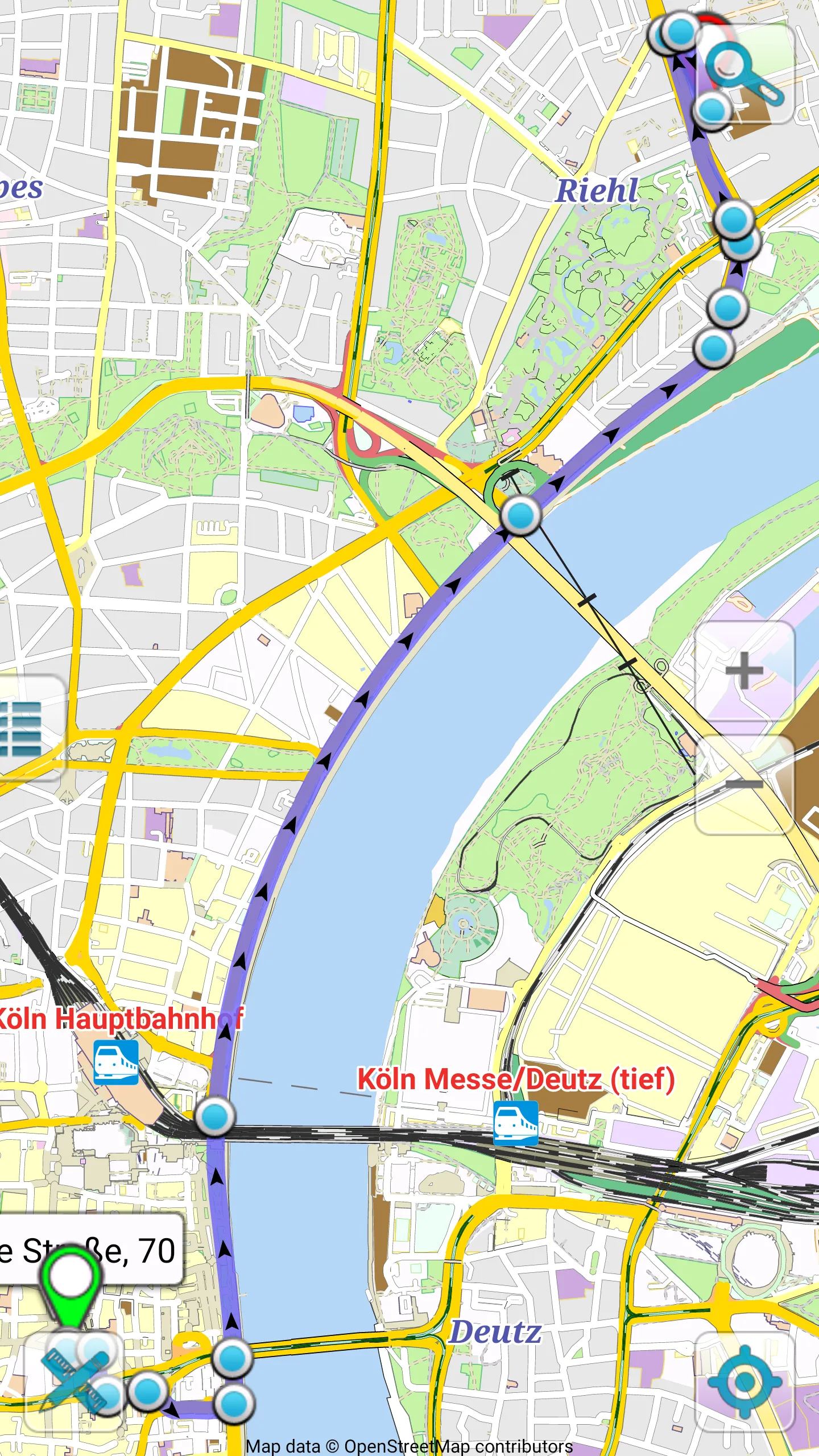 Map of Cologne offline | Indus Appstore | Screenshot