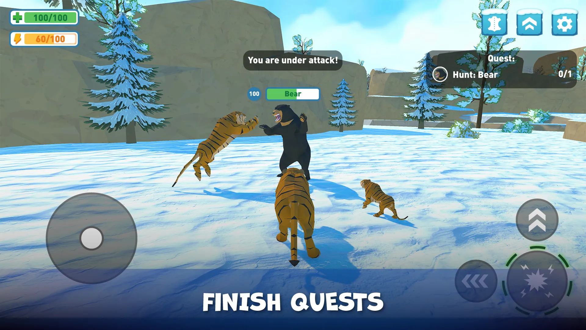 Tiger Family Simulator | Indus Appstore | Screenshot