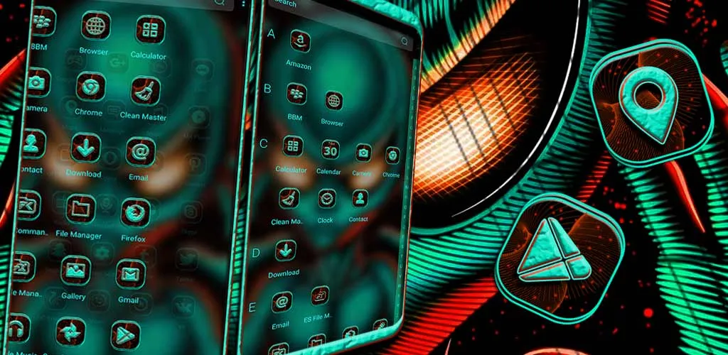 Alien Theme Launcher | Indus Appstore | Screenshot