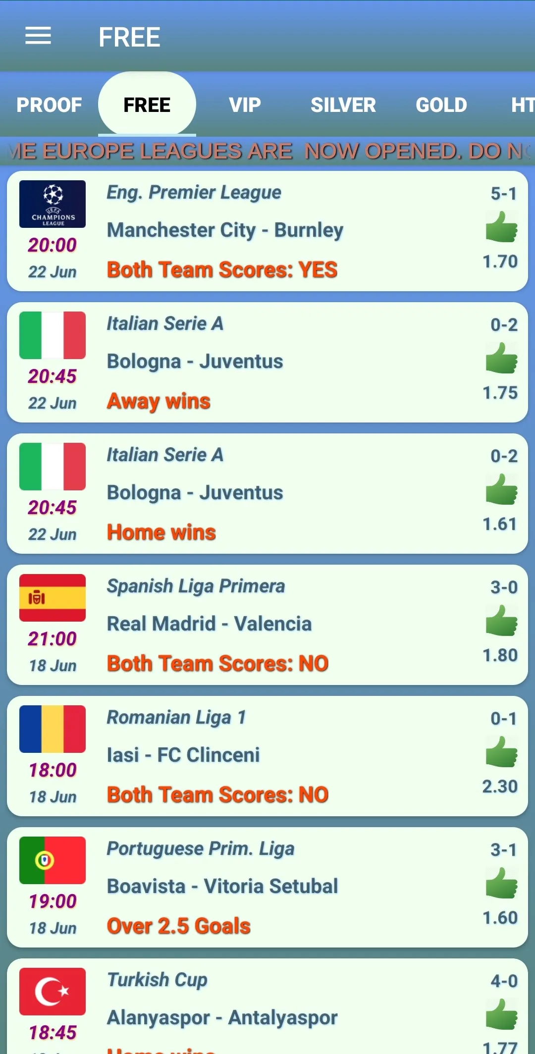 BWG - Betting Tips | Indus Appstore | Screenshot