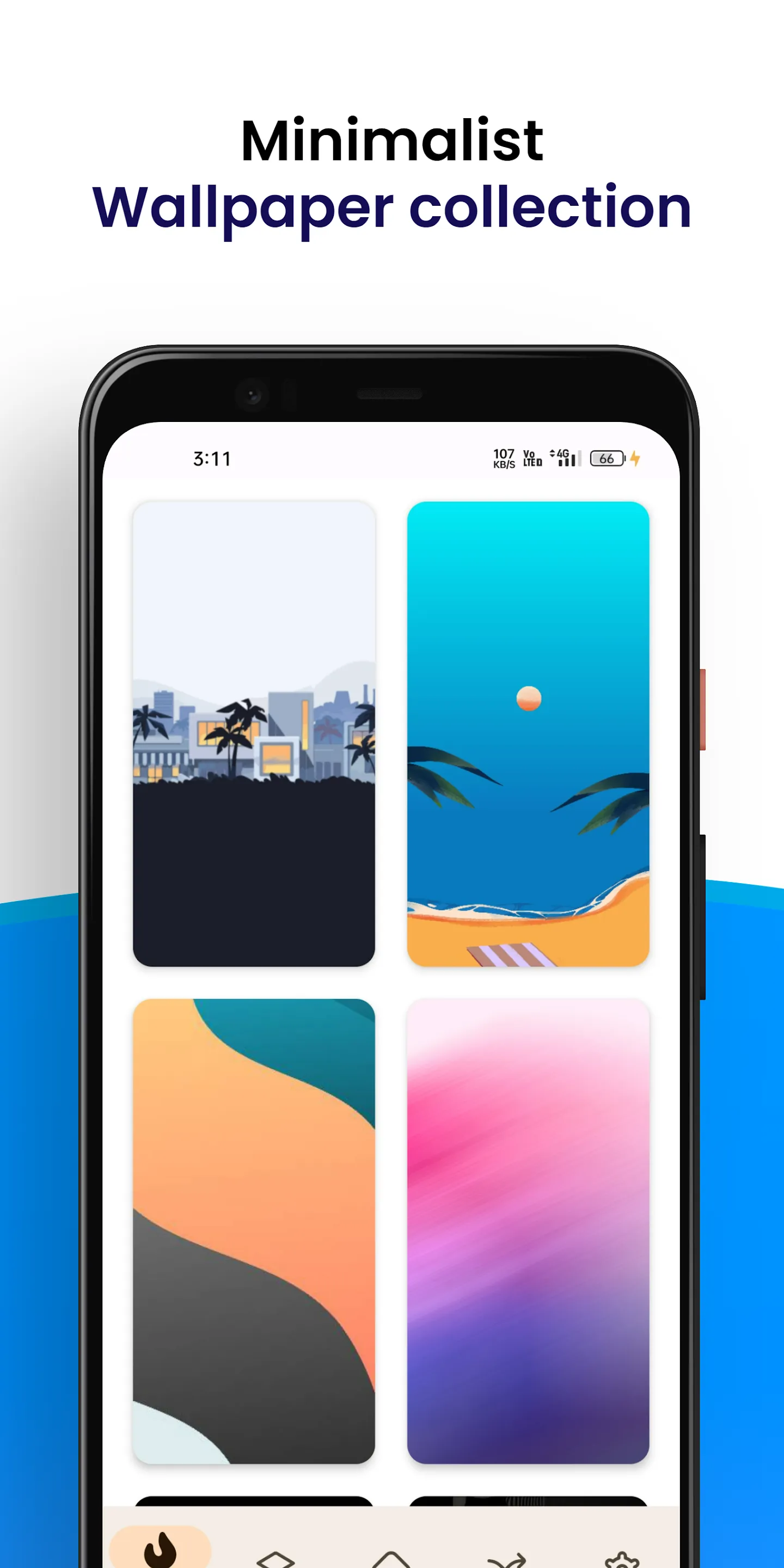 Minimalist - Minimal wallpaper | Indus Appstore | Screenshot