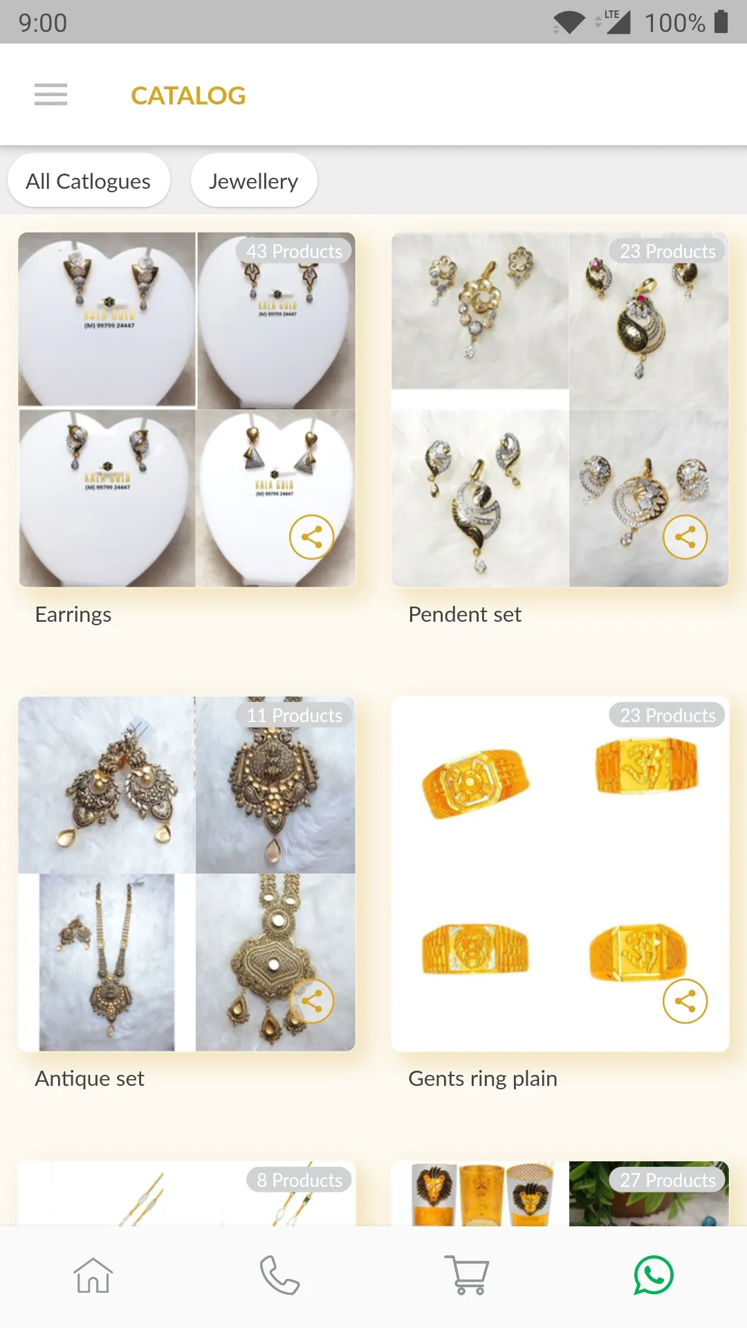 Kala Gold - CZ Gold Jewelry Ma | Indus Appstore | Screenshot