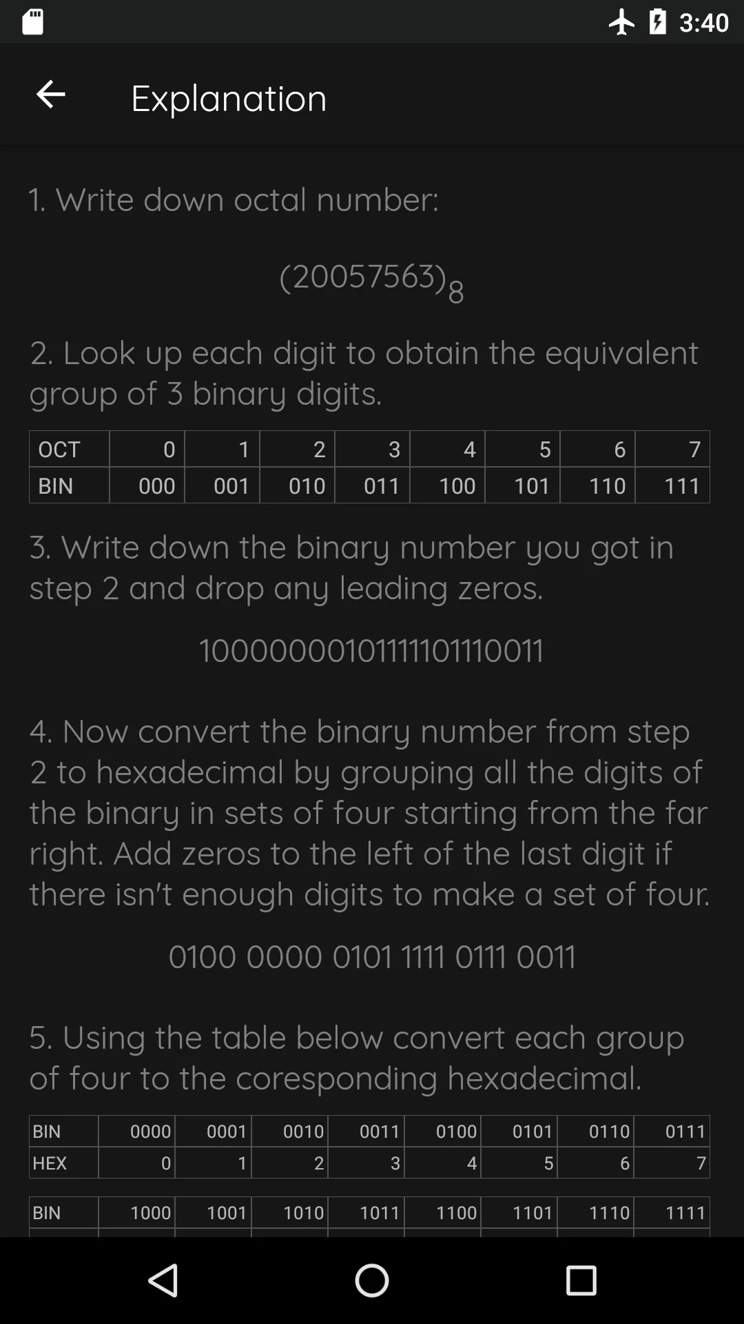 Numeral Systems Converter -  s | Indus Appstore | Screenshot