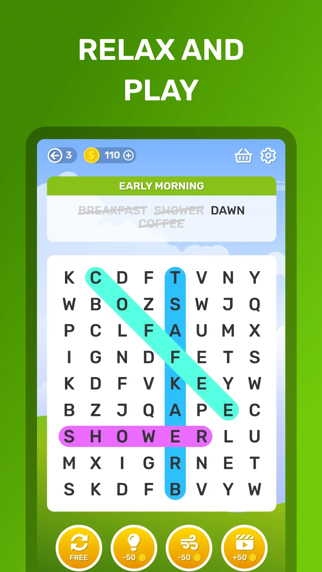 Word Search Puzzle Game | Indus Appstore | Screenshot