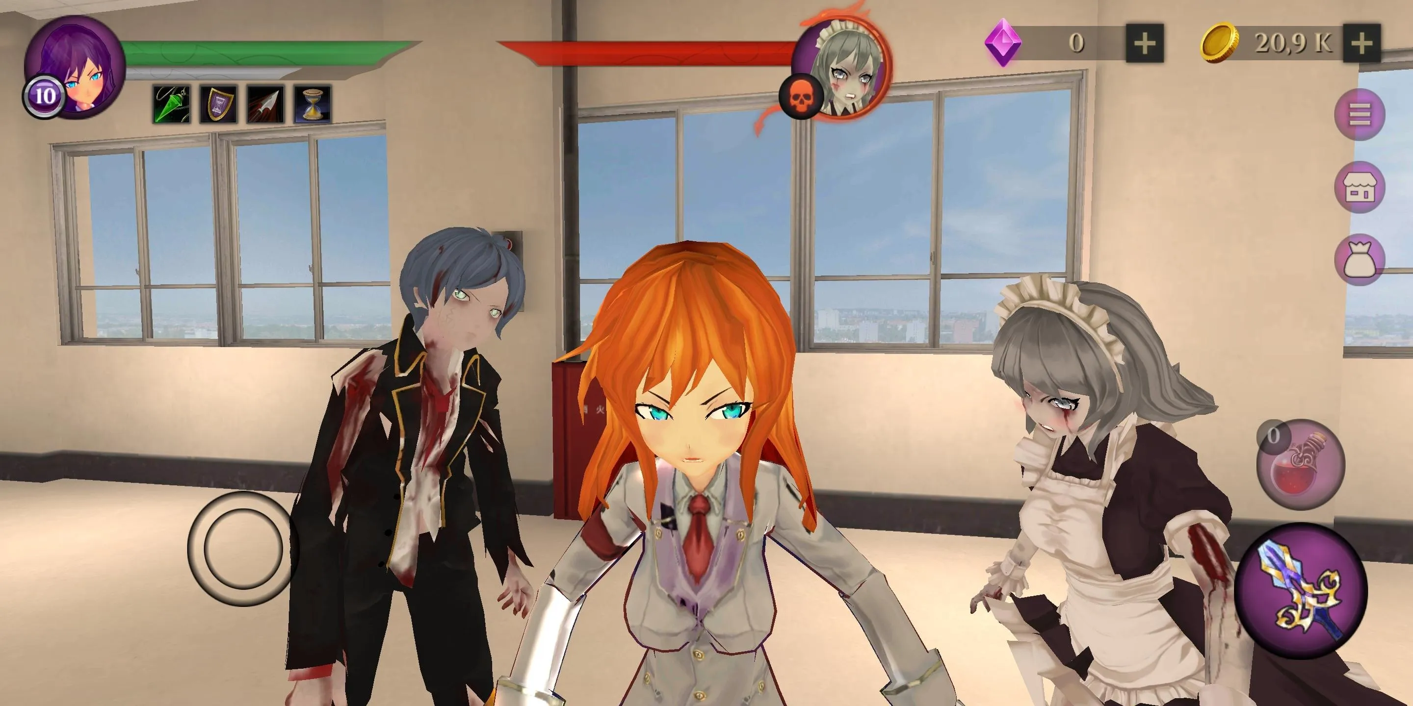 Anime School Zombie Simulator | Indus Appstore | Screenshot