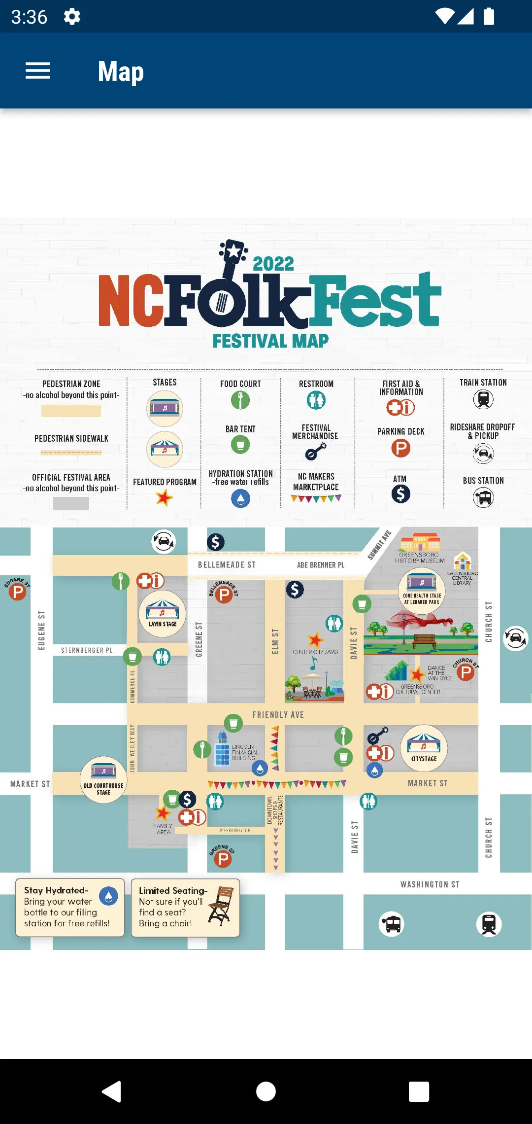 North Carolina Folk Festival | Indus Appstore | Screenshot