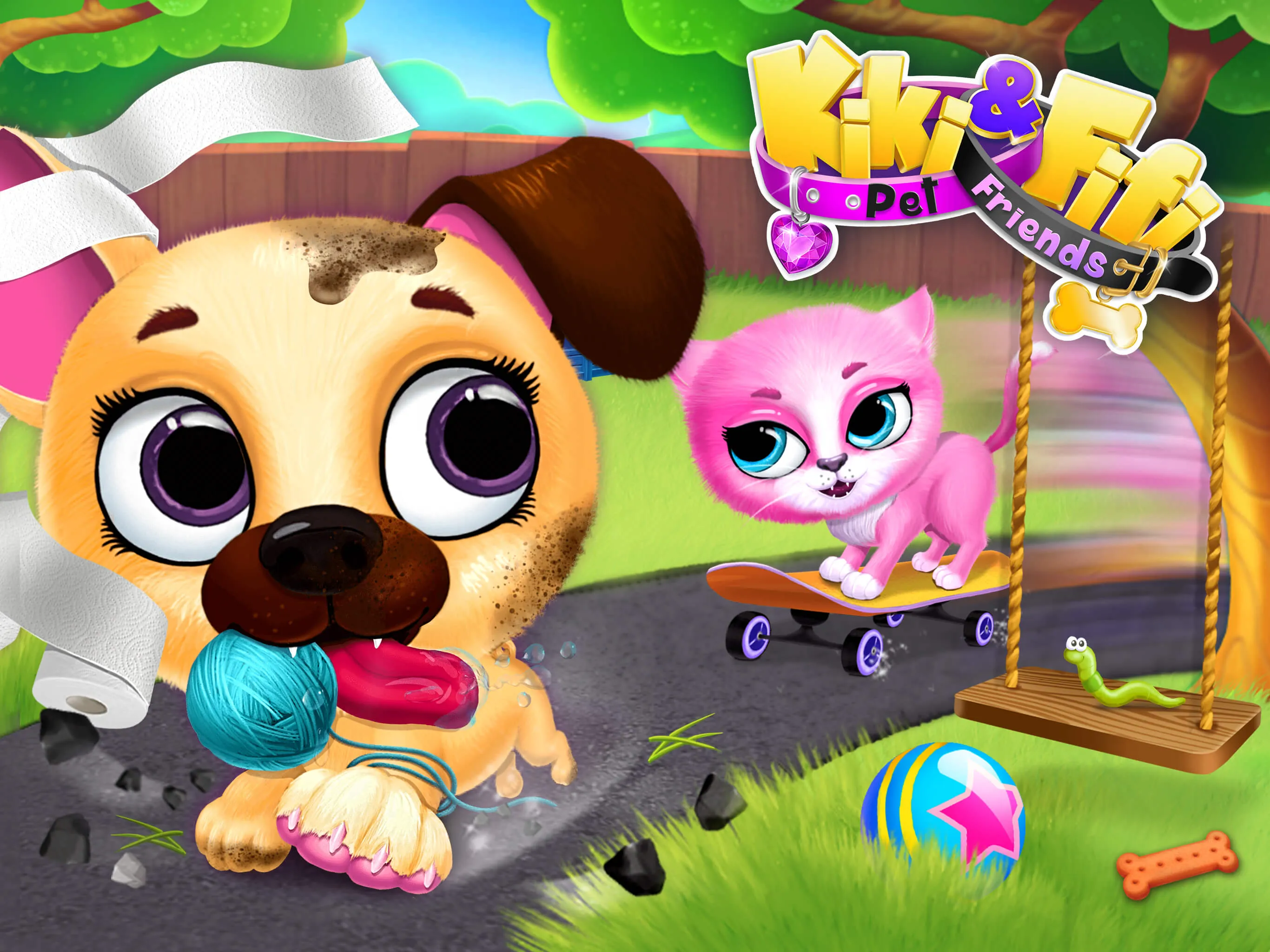 Kiki & Fifi Pet Friends | Indus Appstore | Screenshot