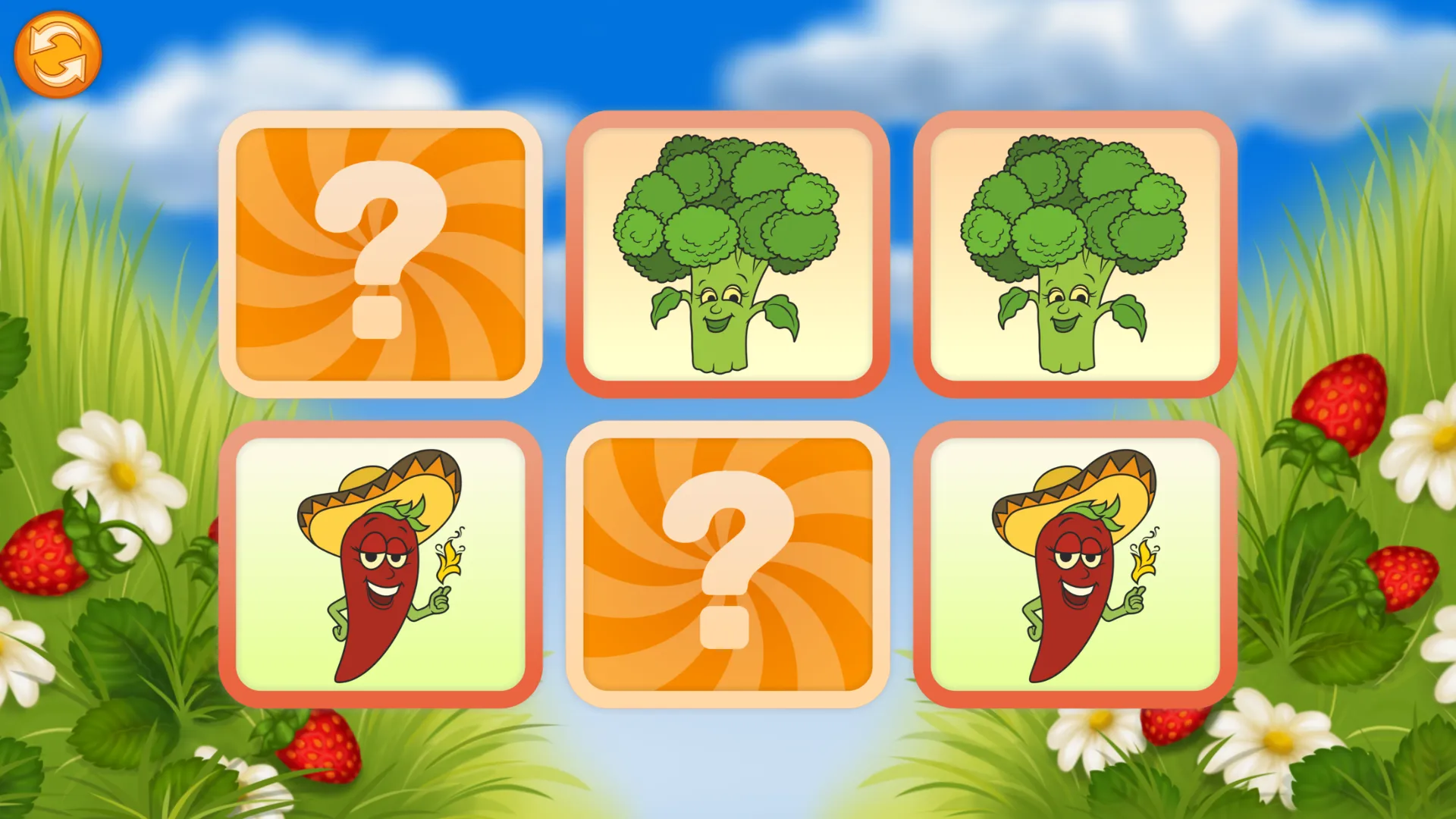 Pairs Match - Fruits | Indus Appstore | Screenshot