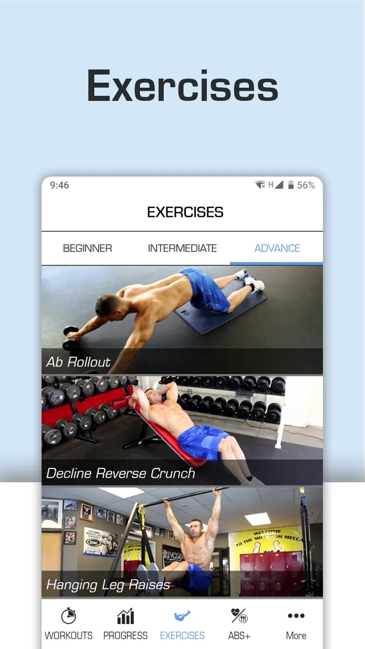 Driven Abs Workout | Indus Appstore | Screenshot