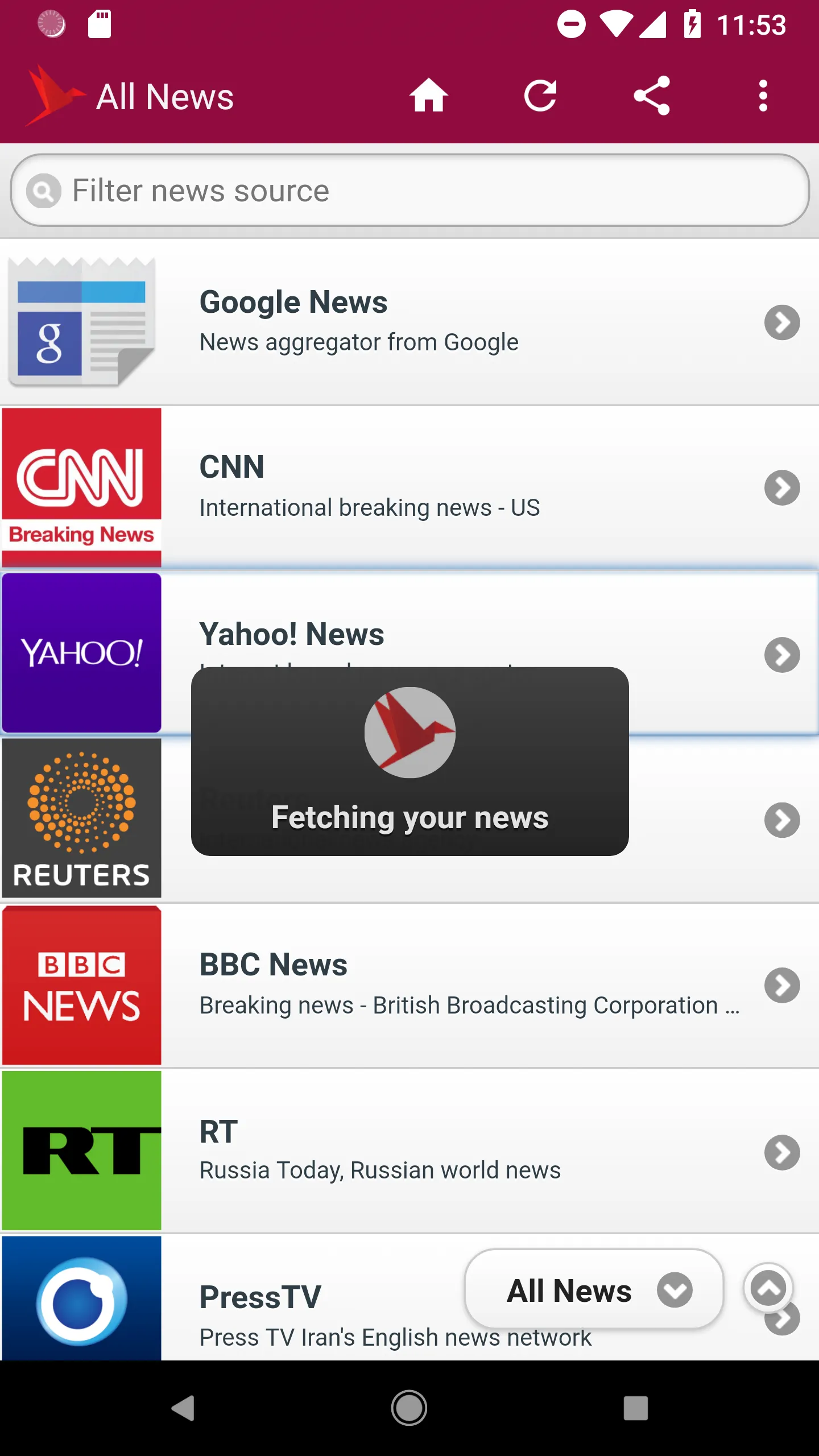 All News | Indus Appstore | Screenshot