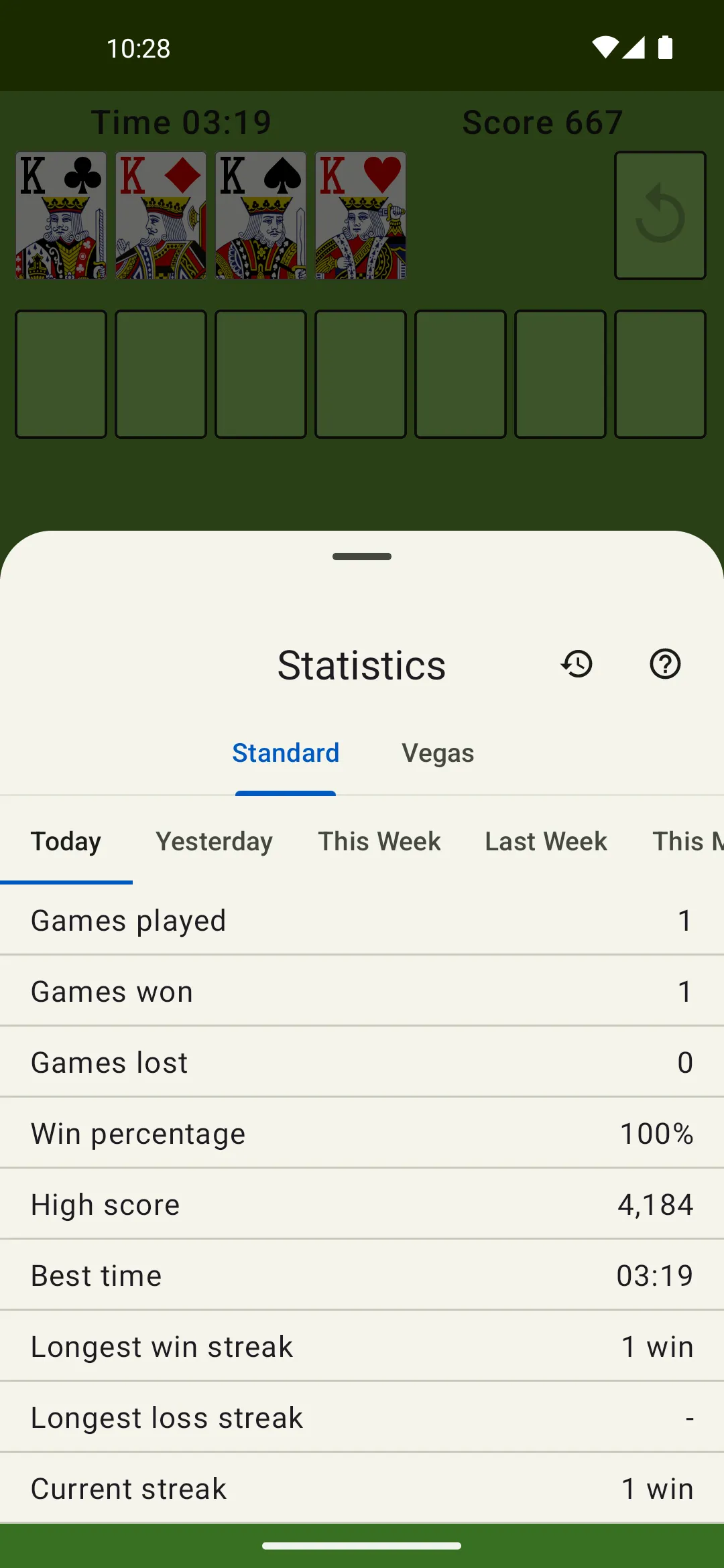 Solitaire | Indus Appstore | Screenshot