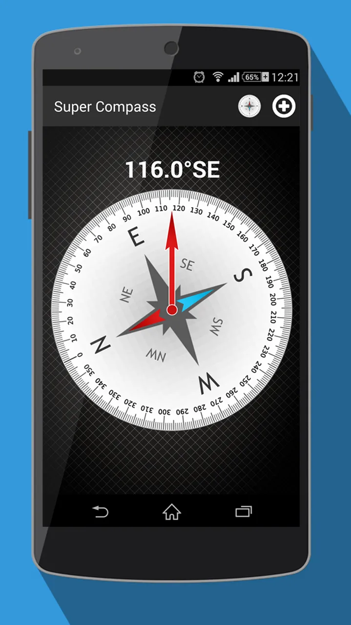 Compass for Android App Simple | Indus Appstore | Screenshot