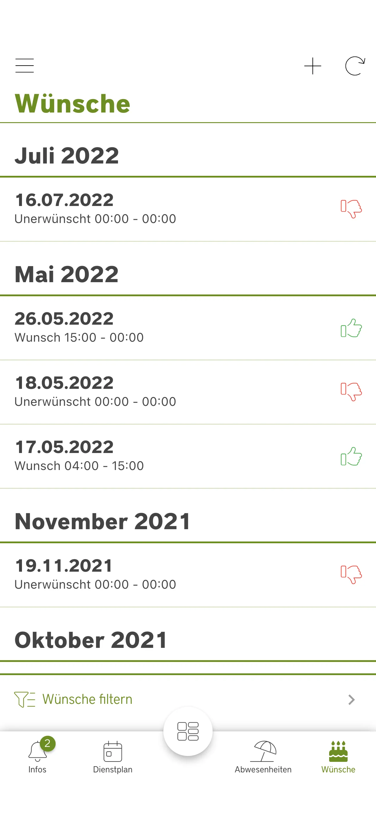 MeinDienstplan | Indus Appstore | Screenshot