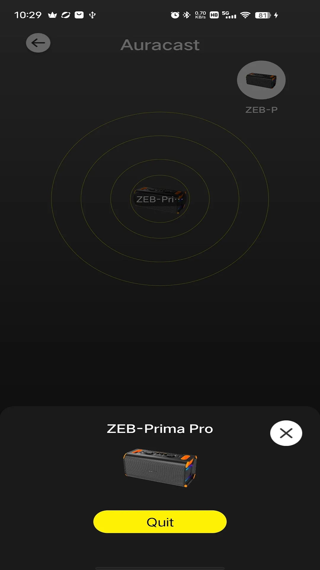 ZEB-VibeControl | Indus Appstore | Screenshot