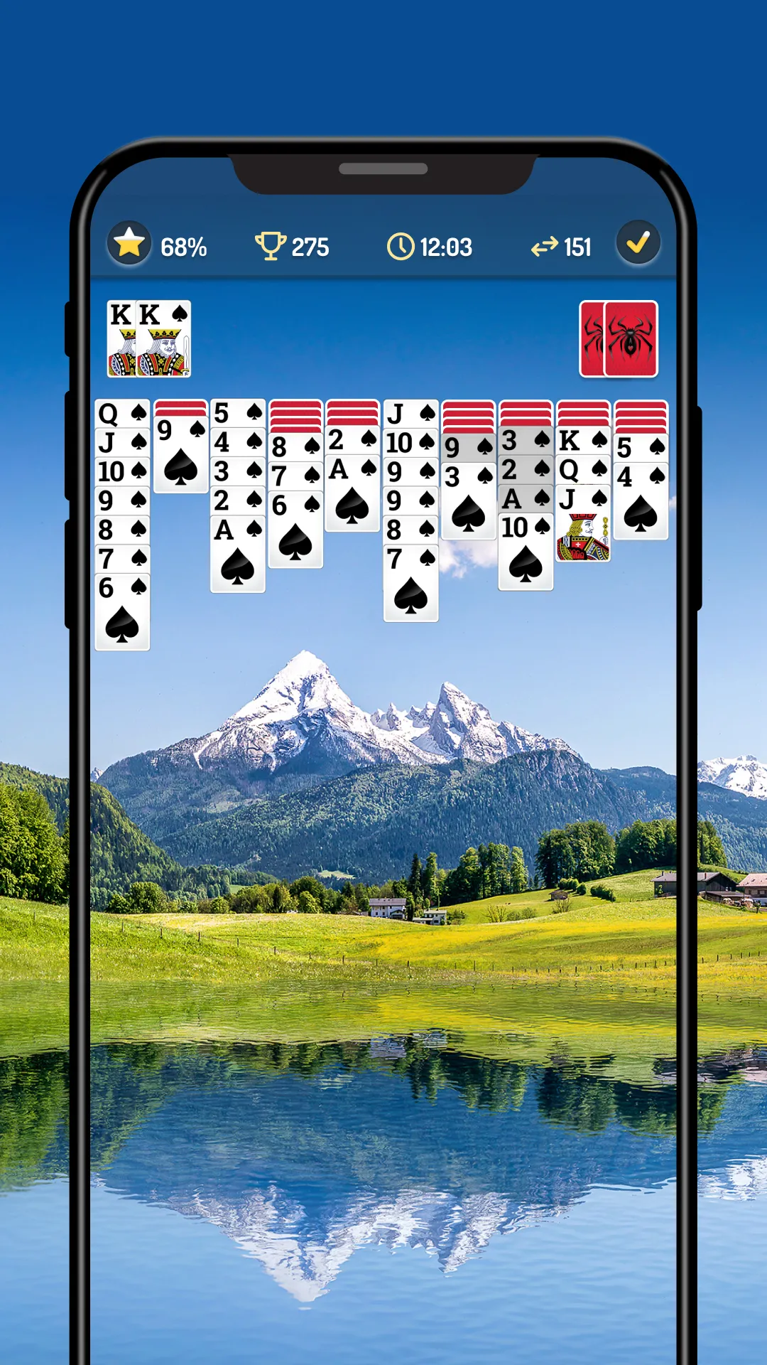 Spider Solitaire - Card Games | Indus Appstore | Screenshot
