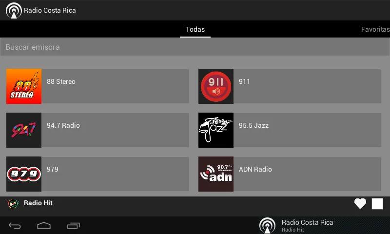 Radio Costa Rica | Indus Appstore | Screenshot