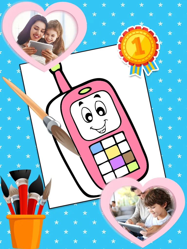 Kids Coloring Pages 1 | Indus Appstore | Screenshot