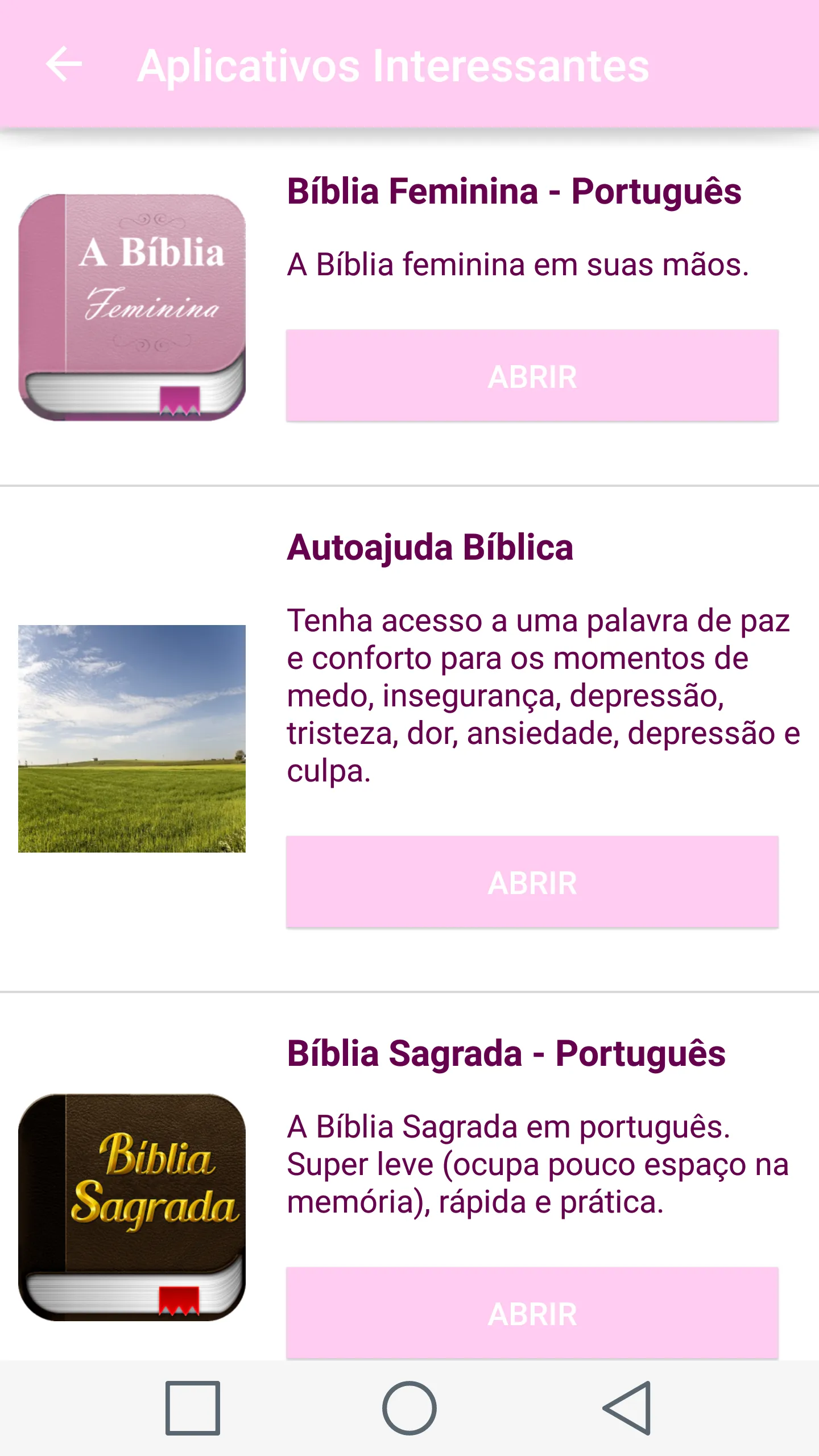 Harpa Cristã Feminina | Indus Appstore | Screenshot