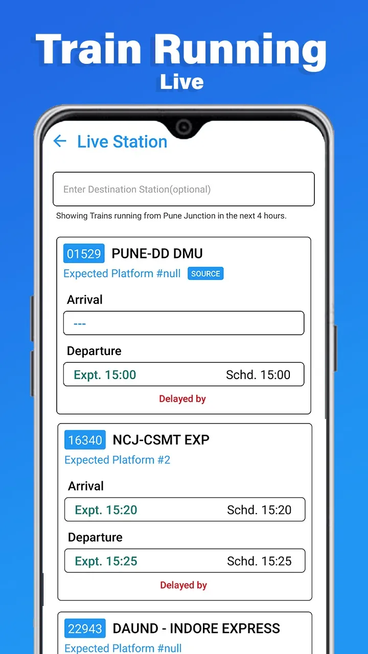 Where is my Train Live Status | Indus Appstore | Screenshot