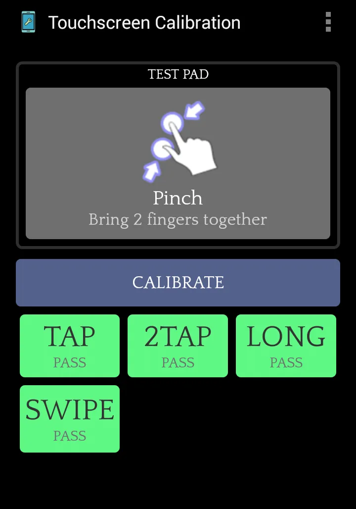 Touchscreen Calibration | Indus Appstore | Screenshot