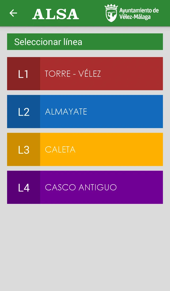 Autobuses Vélez-Málaga | Indus Appstore | Screenshot