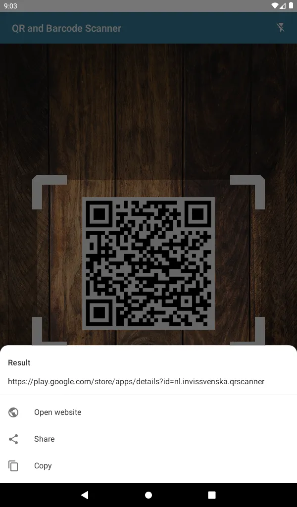 QR and Barcode Scanner | Indus Appstore | Screenshot