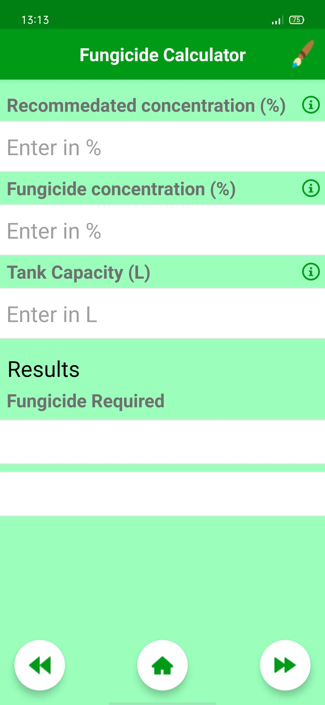 Oil Palm Pesticide Calculator- | Indus Appstore | Screenshot