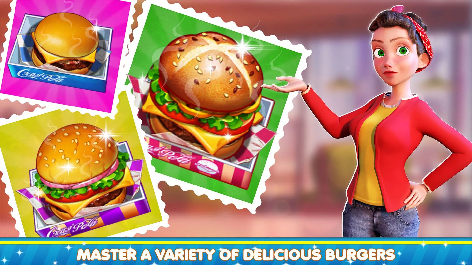 ASMR - Burger Making Shop | Indus Appstore | Screenshot