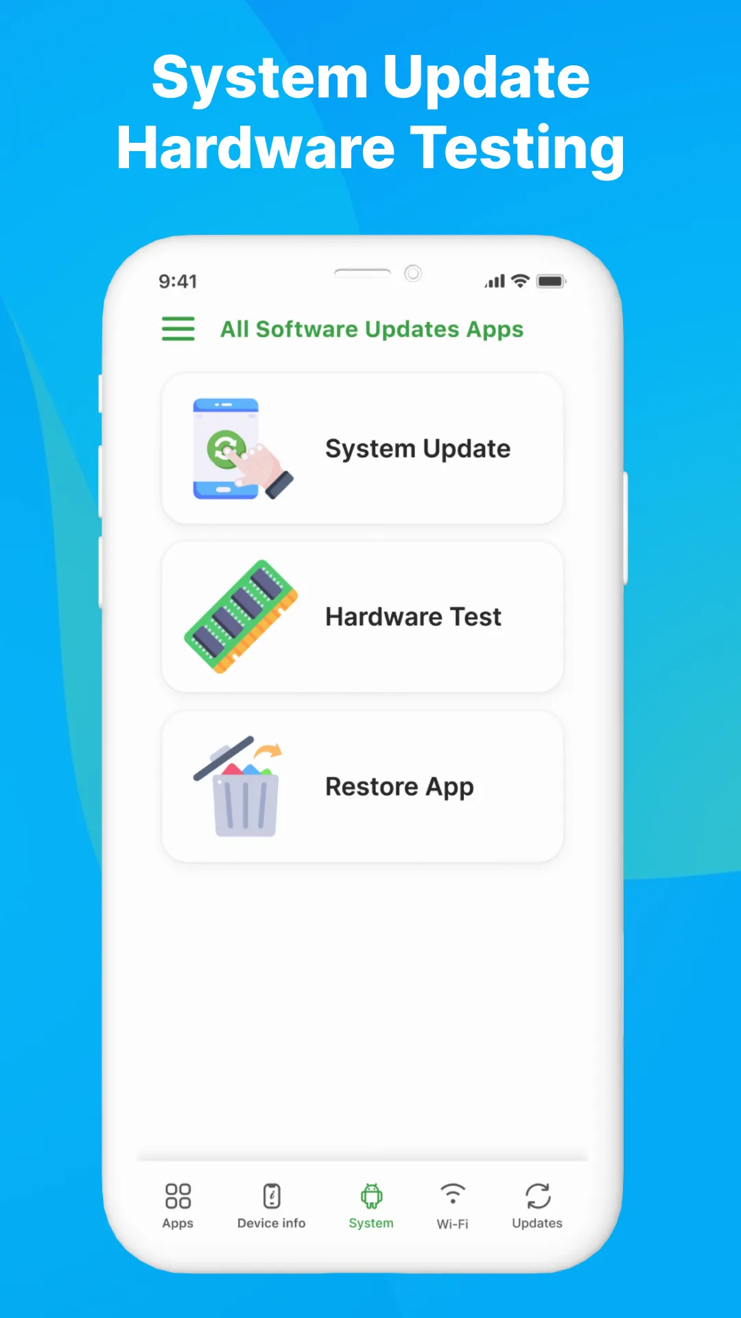 All Phone Software Update App | Indus Appstore | Screenshot