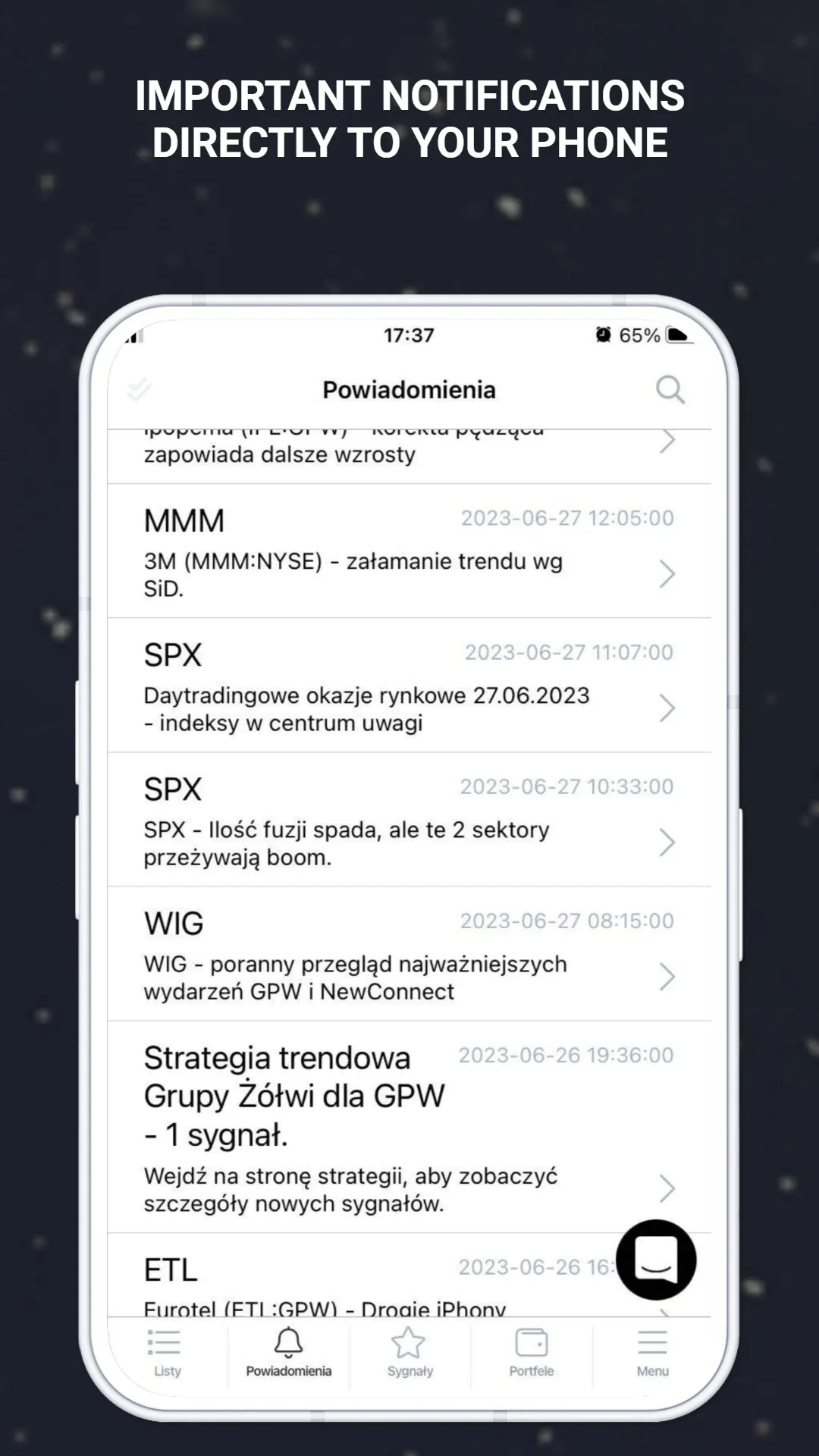 Squaber - stock alerts | Indus Appstore | Screenshot