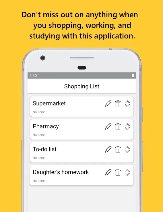 Shopping List | To-do | Check | Indus Appstore | Screenshot