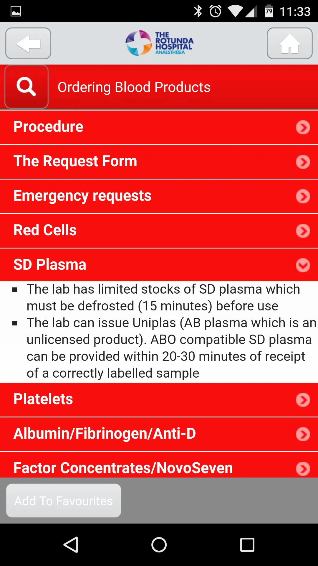 Rotunda Anaesthesia | Indus Appstore | Screenshot