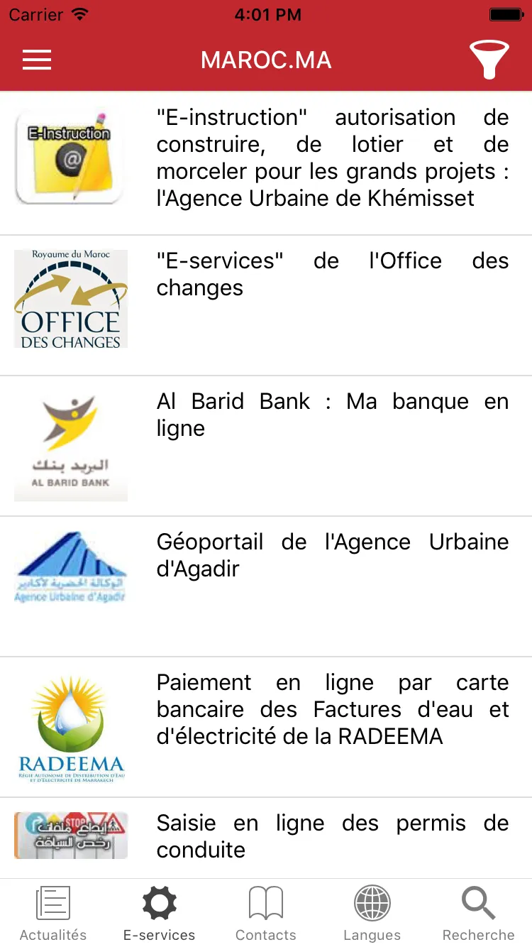 Portail national du Maroc | Indus Appstore | Screenshot