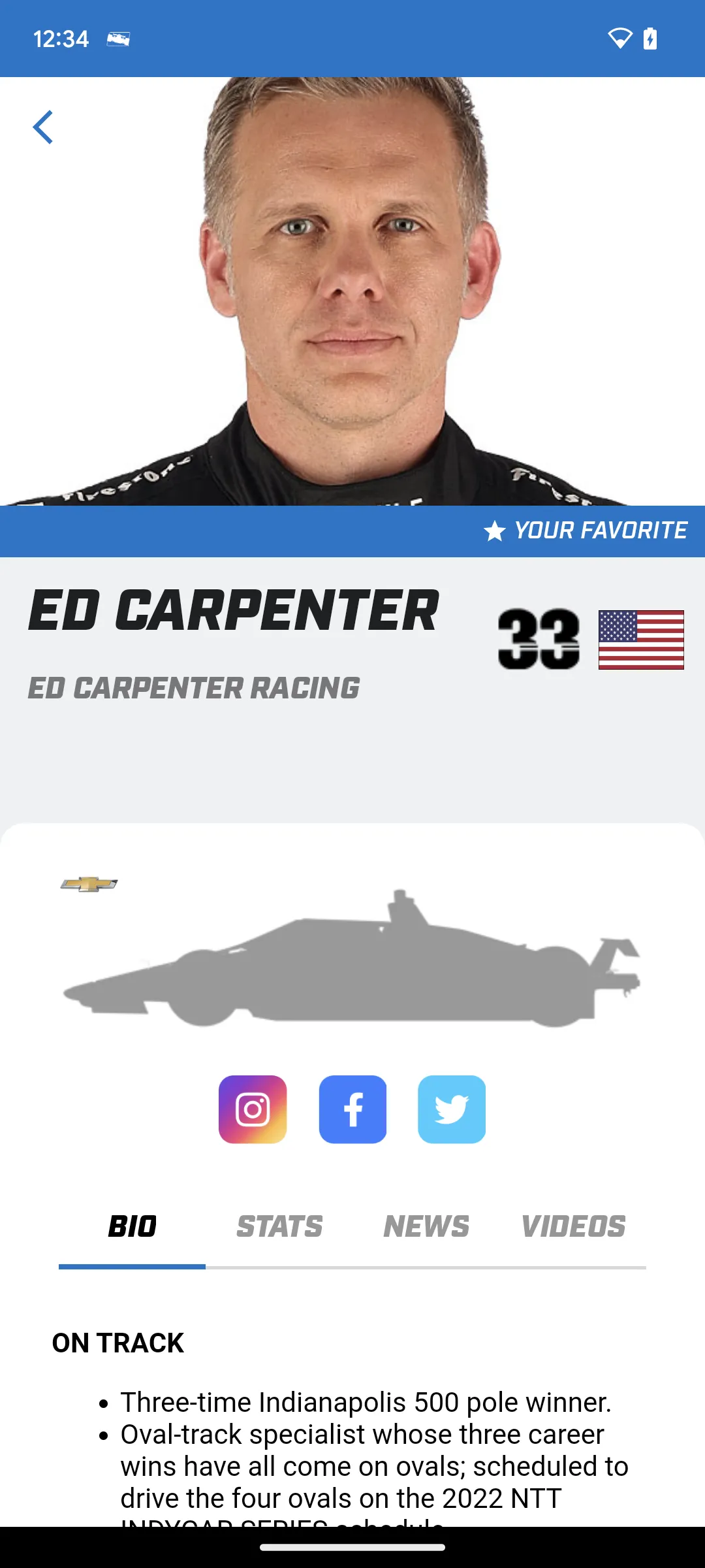 INDYCAR | Indus Appstore | Screenshot