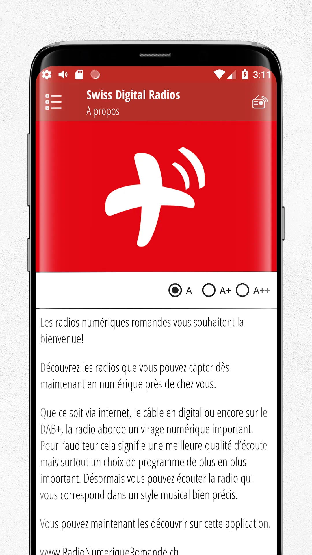 Swiss Digital Radios | Indus Appstore | Screenshot