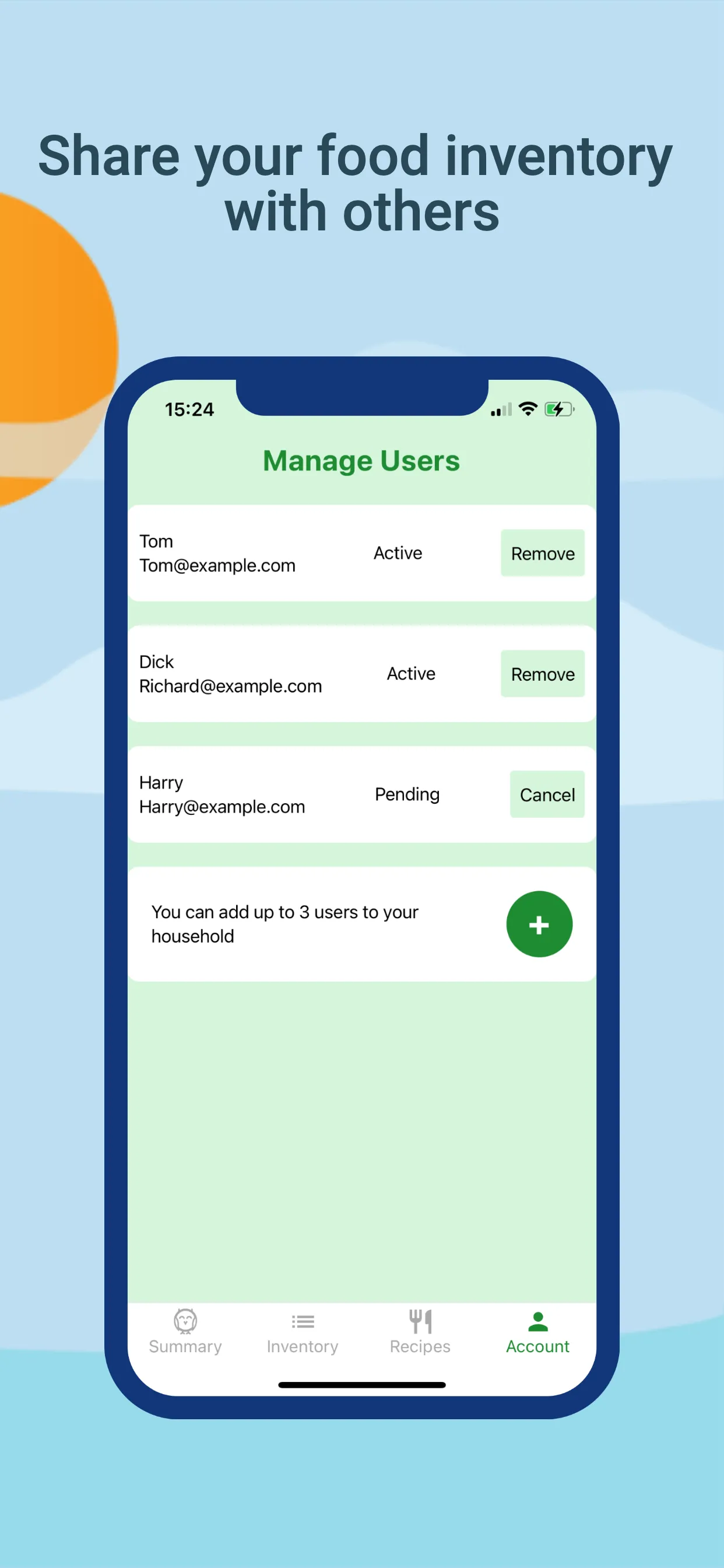 FoodWise - Your Food Inventory | Indus Appstore | Screenshot