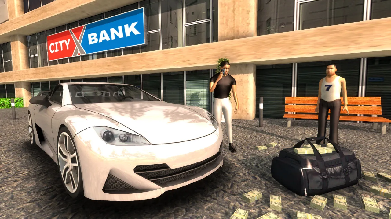 Crime Car Driving Simulator | Indus Appstore | Screenshot