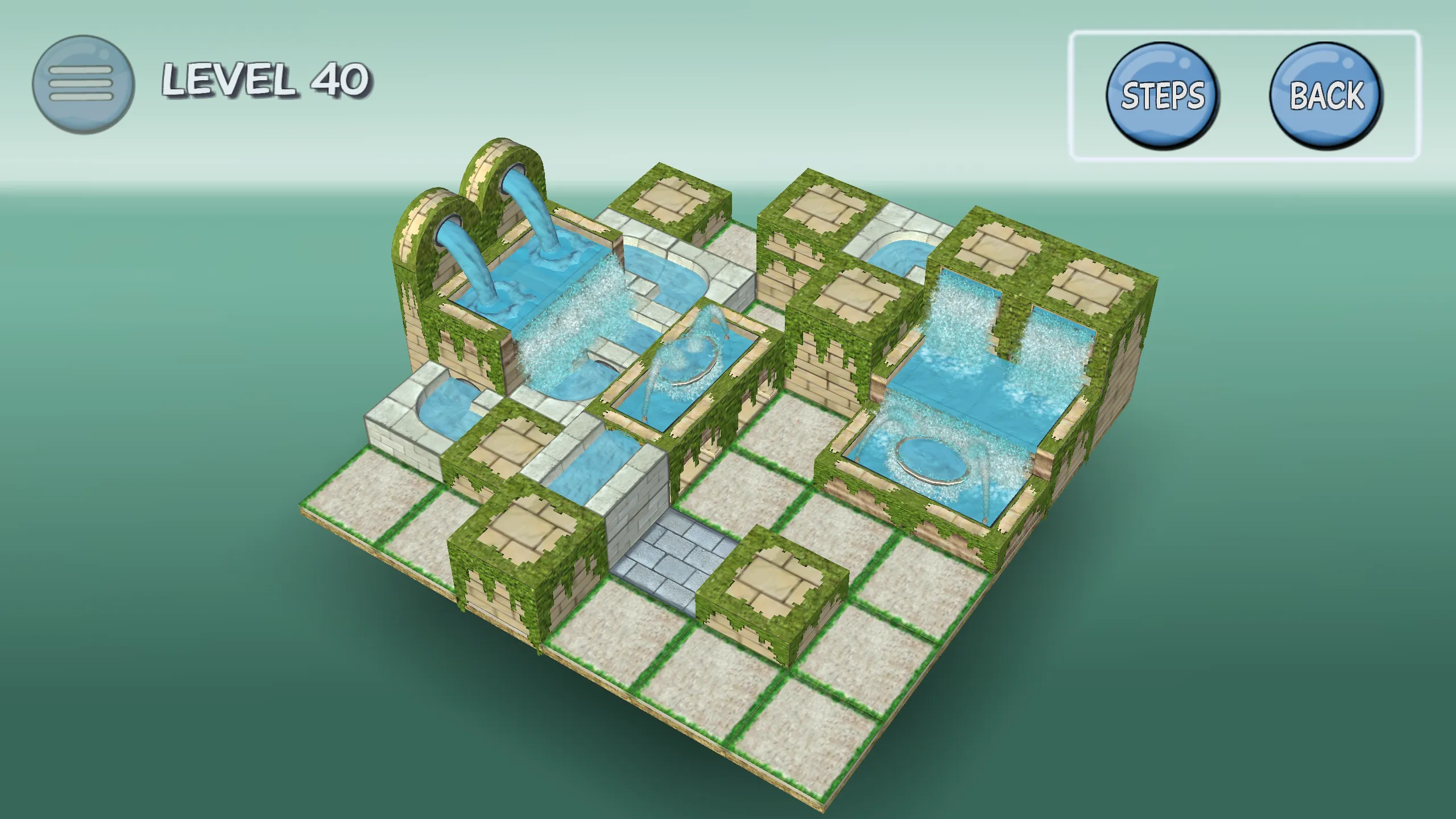 Flow Water Fountain 3D Puzzle | Indus Appstore | Screenshot