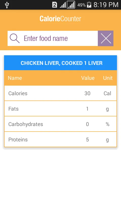 Calorie Counter-Food & Fitness | Indus Appstore | Screenshot