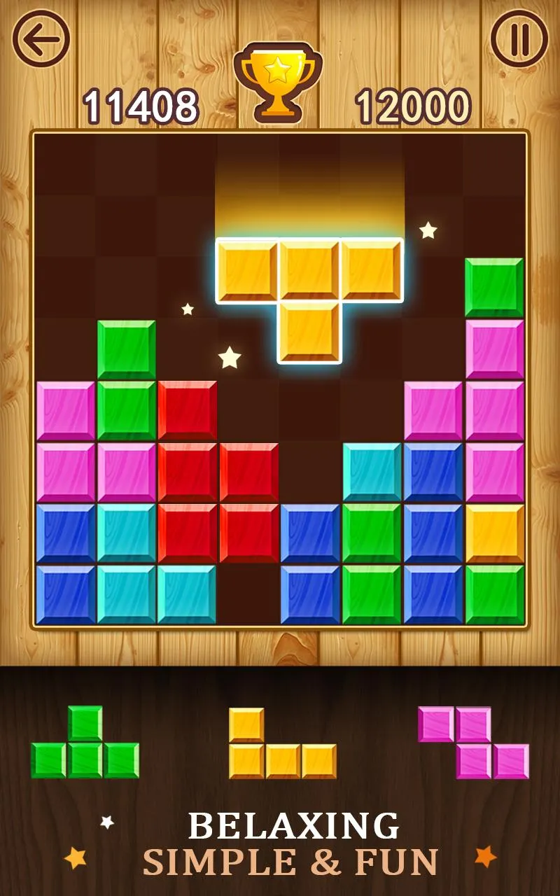 Block Puzzle - Wood Pop | Indus Appstore | Screenshot