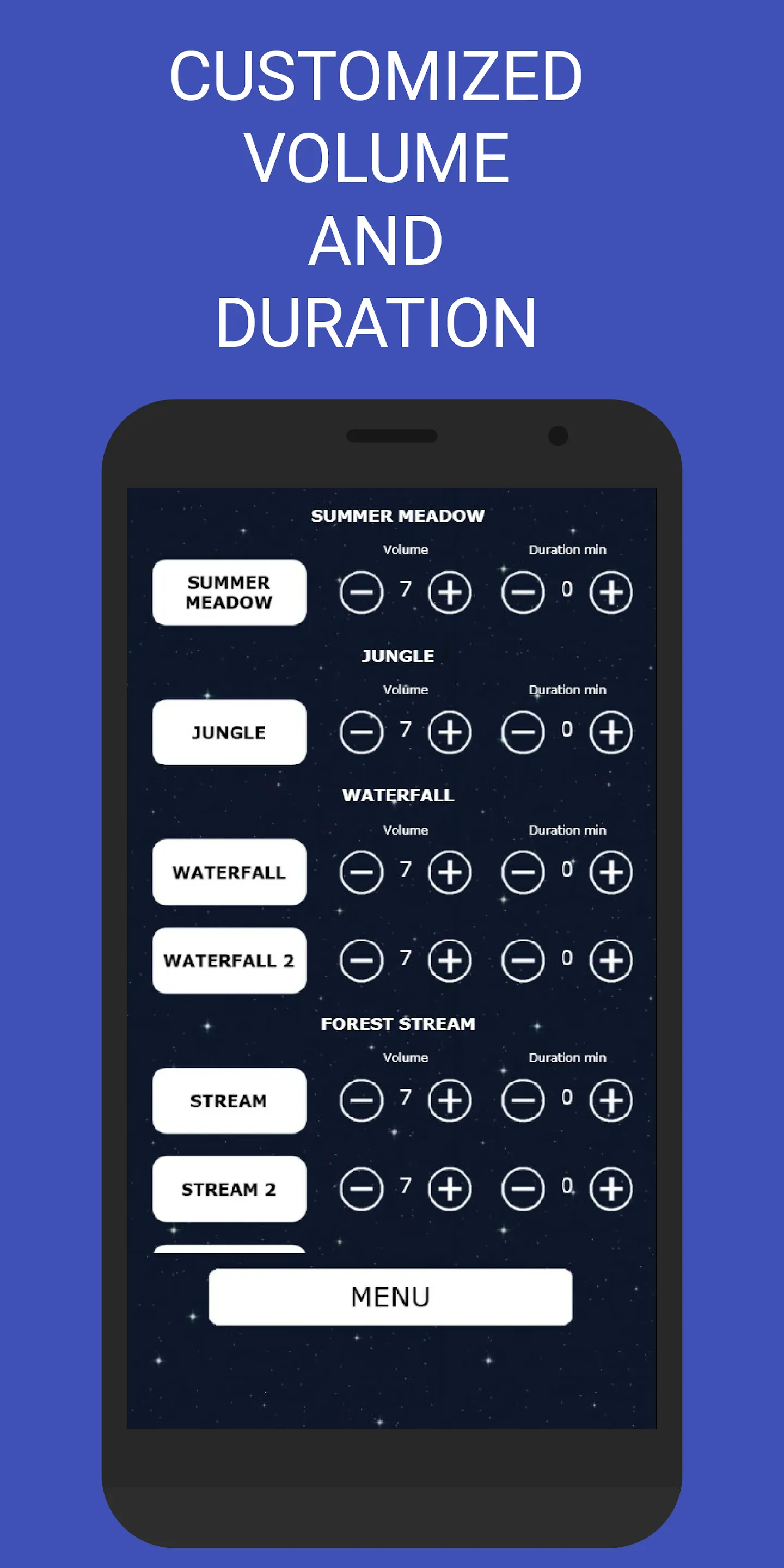 Rain sounds for sleep | Sounds | Indus Appstore | Screenshot