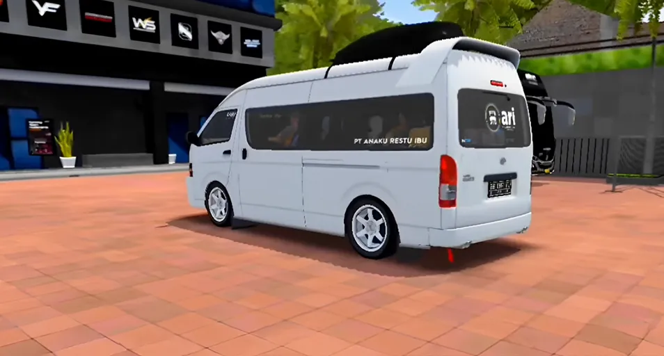 Simulator Hiace Travel Driving | Indus Appstore | Screenshot