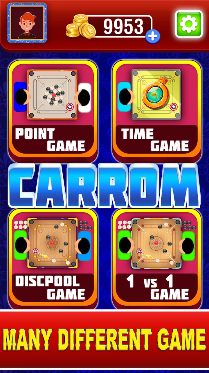 Carrom Disc Pool Board Game | Indus Appstore | Screenshot