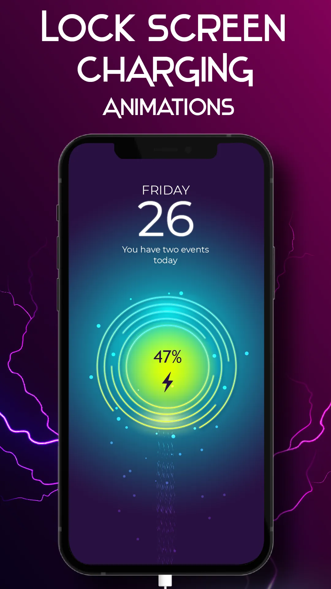 Battery Charging Animation 4D | Indus Appstore | Screenshot