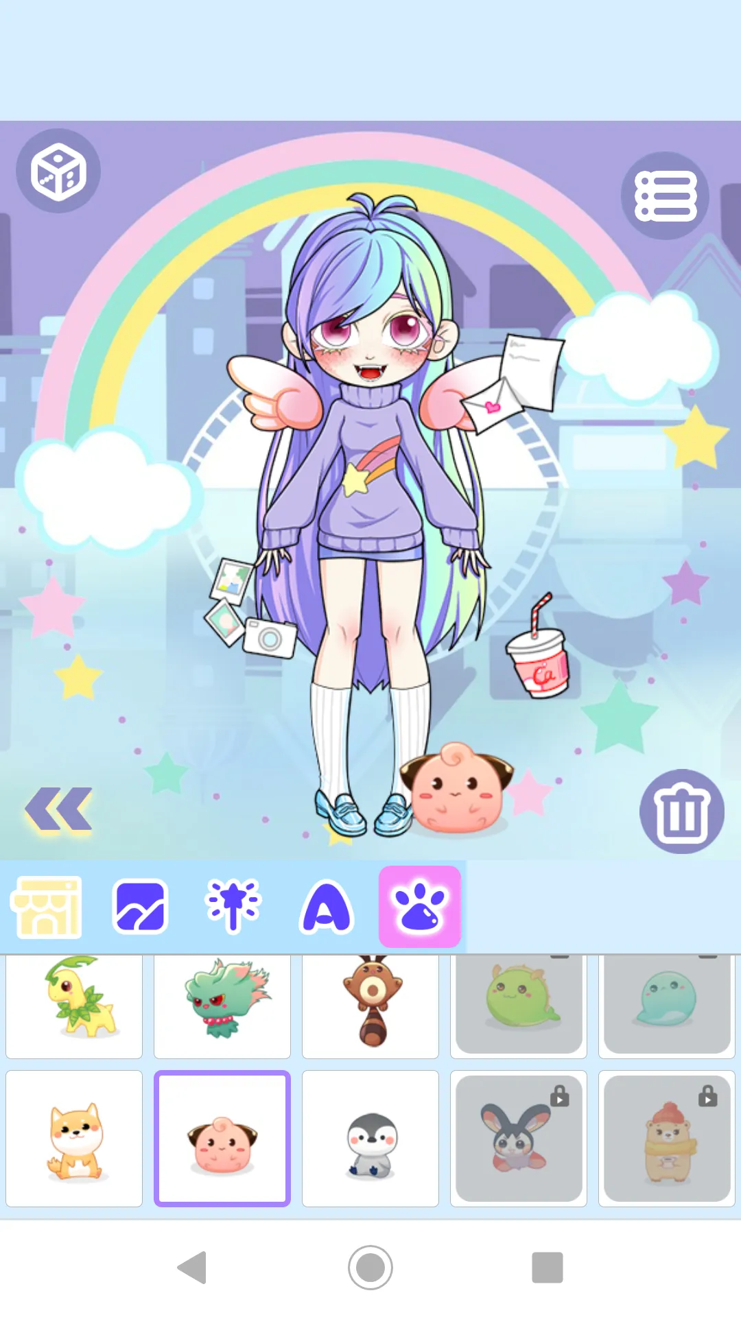 Magical Girl Dress Up: Pastel  | Indus Appstore | Screenshot